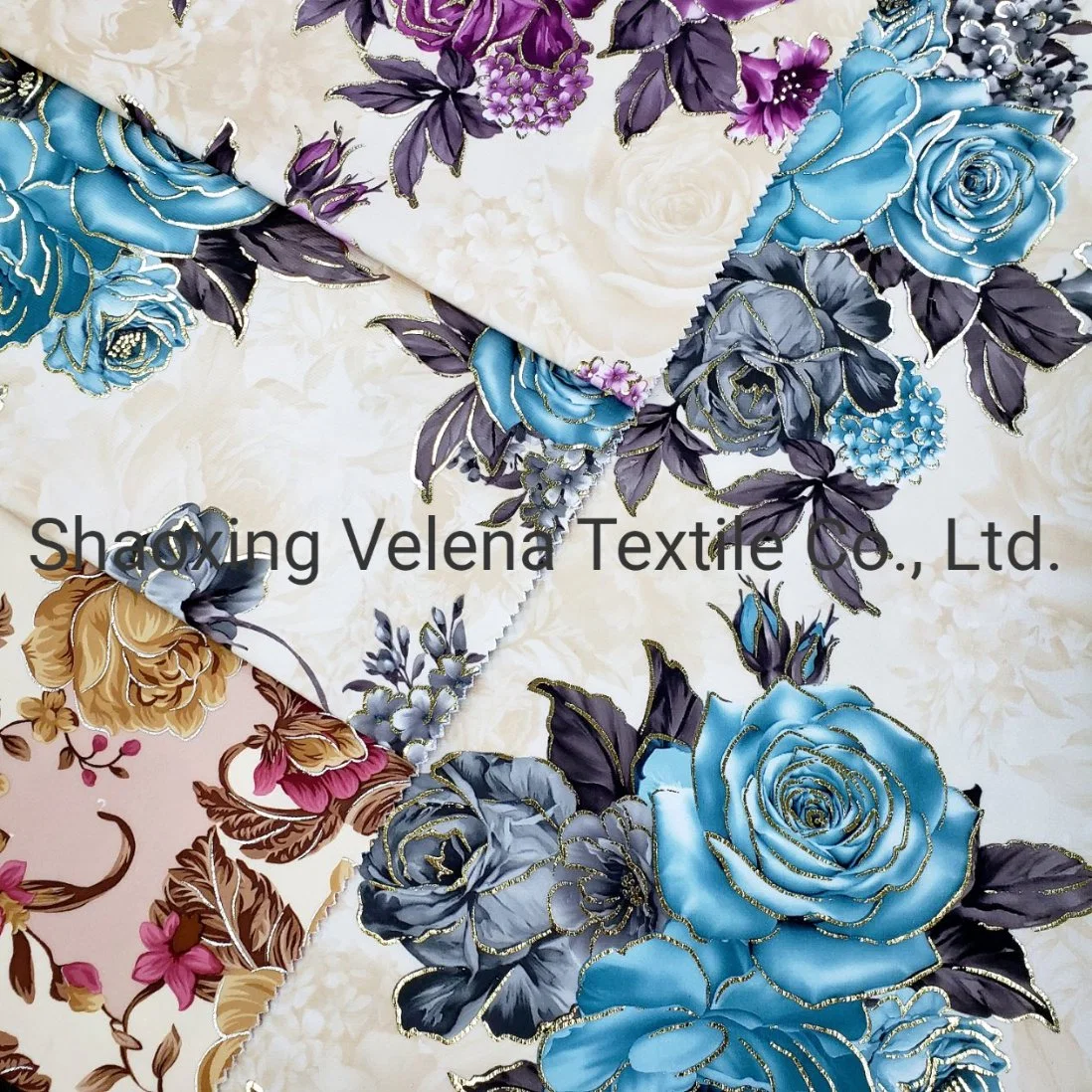 Hot Sale Holland Velvet Digital Printing 100%Polyester Furniture Textile Knitting Furniture fabric for Sofa