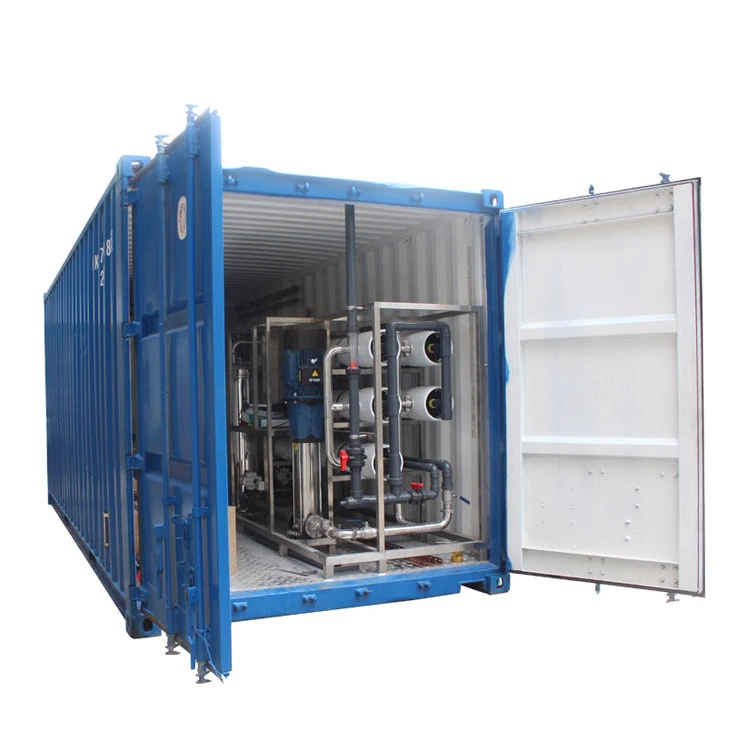 Solar Containerized Sea Water Desalination Plant Swro Mobile Seawater Desalination Machine