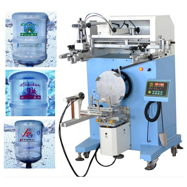 Semi-Automatic Screen Printing Machine for 5 Gallon Water Bottle