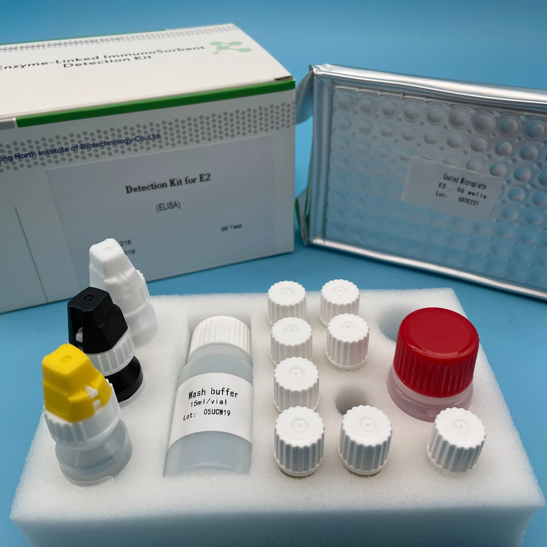 Cfda aprobado Elisa reactivo Kits (E2), Kit de detección Estrodial