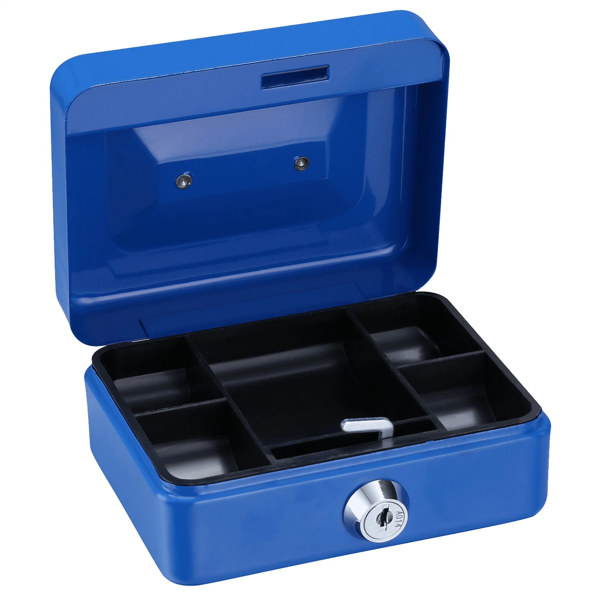 Uni-Sec New Fashion Locking Cheap Cash Box for POS Small Money Box with Key Factory in China (CB-12)