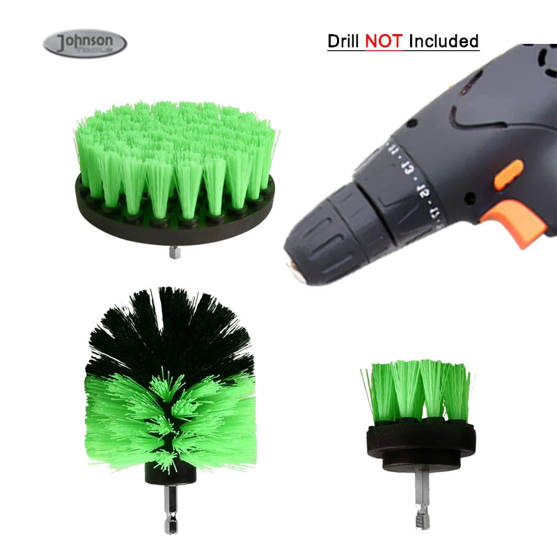 Power Cleaning Tools Scrubber Brush Drill Cleaning Brush for Bathroom