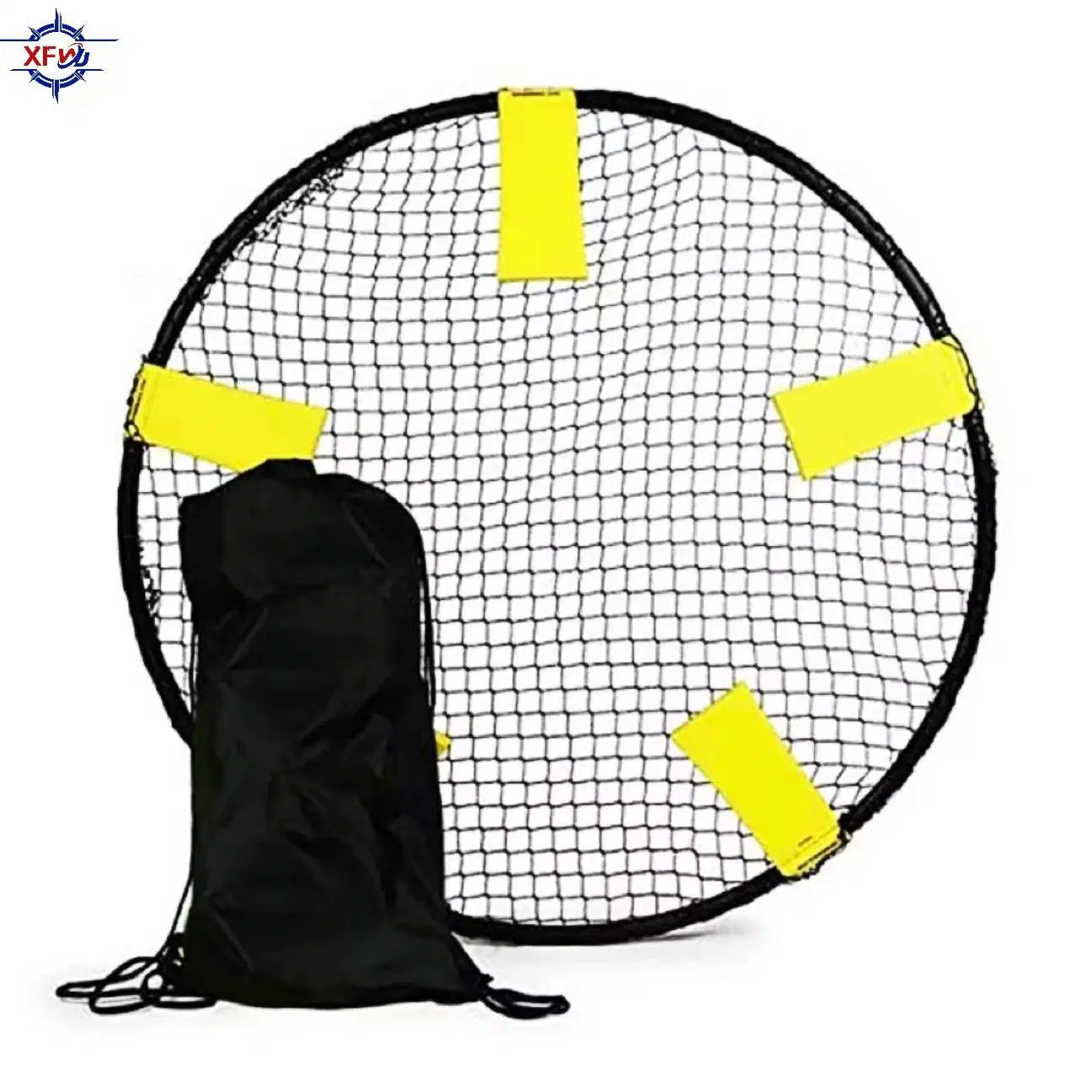 Portable Beach Lawn Backyard Rally Spike Game Set Spikeball Volleyball Net