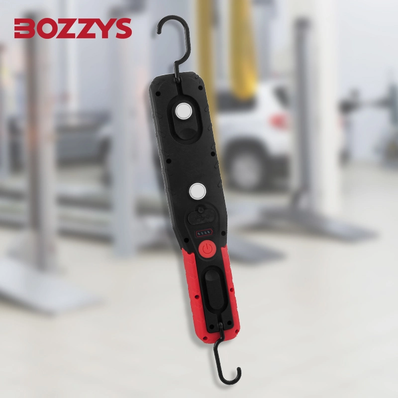 Bozzys USB rechargeable COB LED rotative portable magnétique extérieur travail Léger