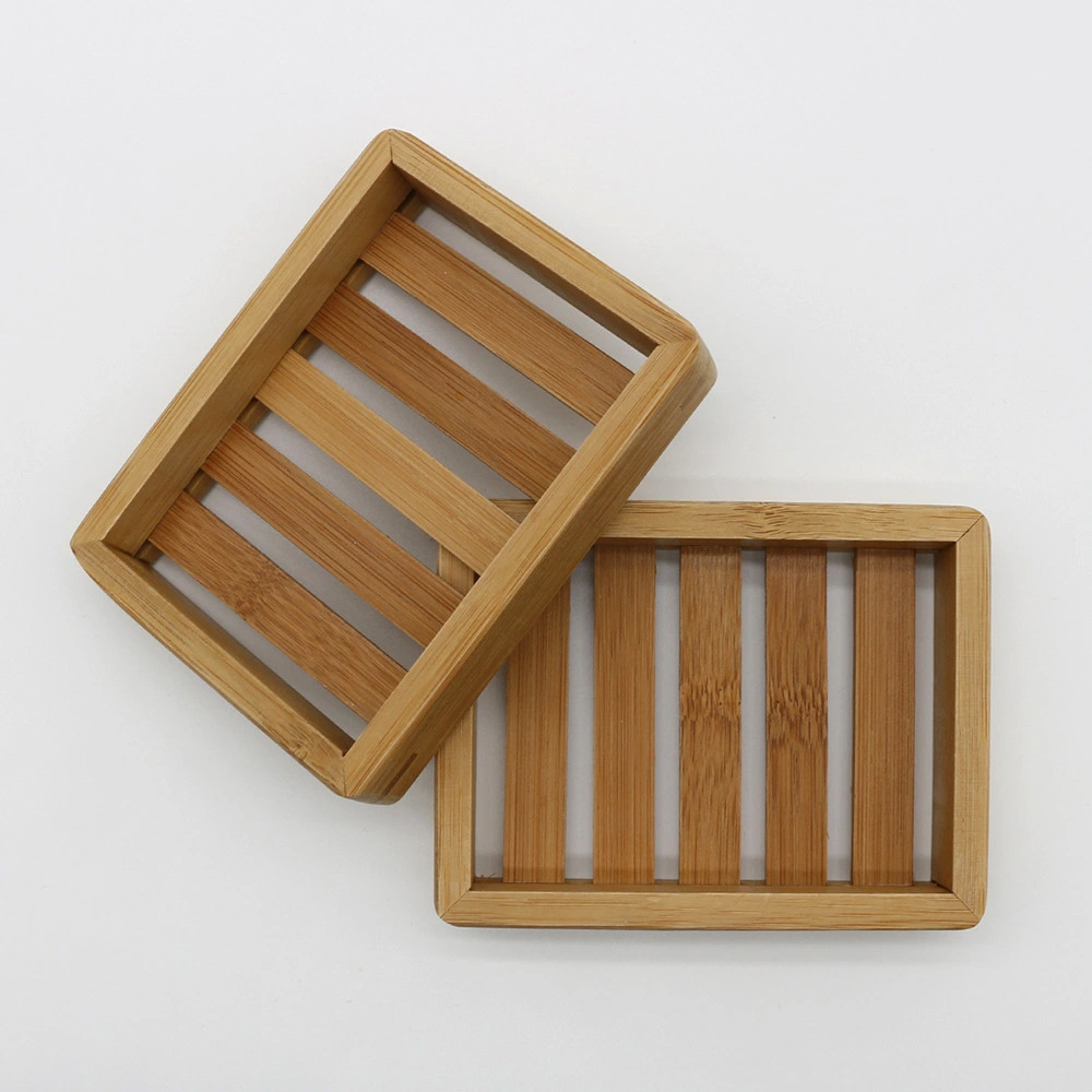 Eco-Friendly Biodegradable Natural Bamboo Soap Dish