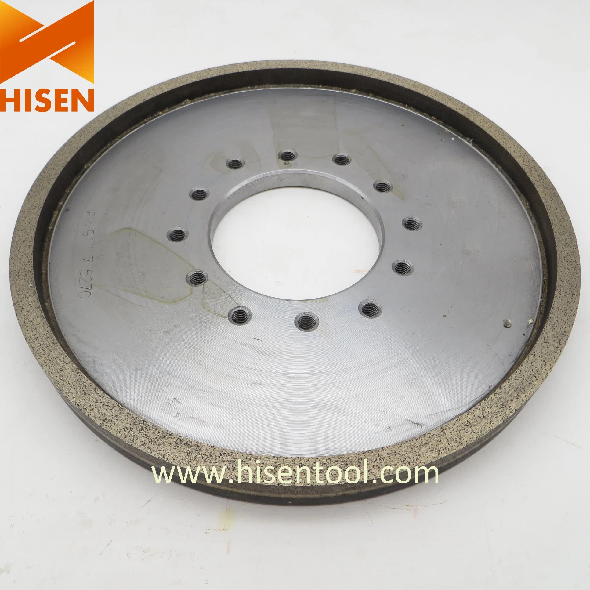 250X10X15mm Diamond Dry Metal Squaring Wheel for Keda Machine