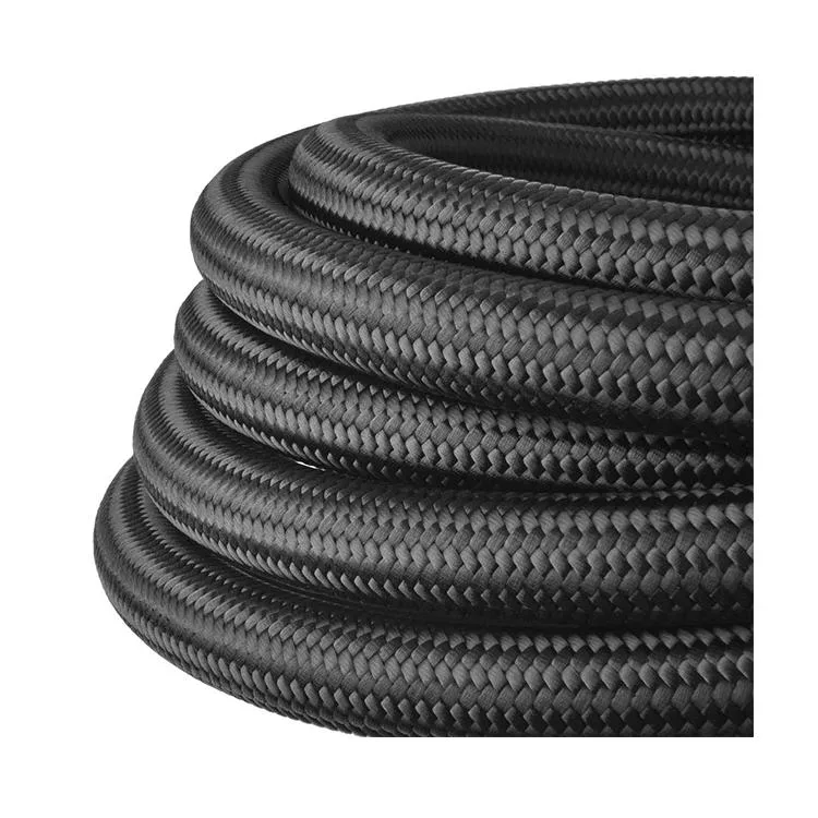 A4 A6 A8 Um10 Um12 DE PTFE Nylon preto Ss fio trançado motociclo automática de uma mangueira de borracha para a linha de combustível e a linha do freio