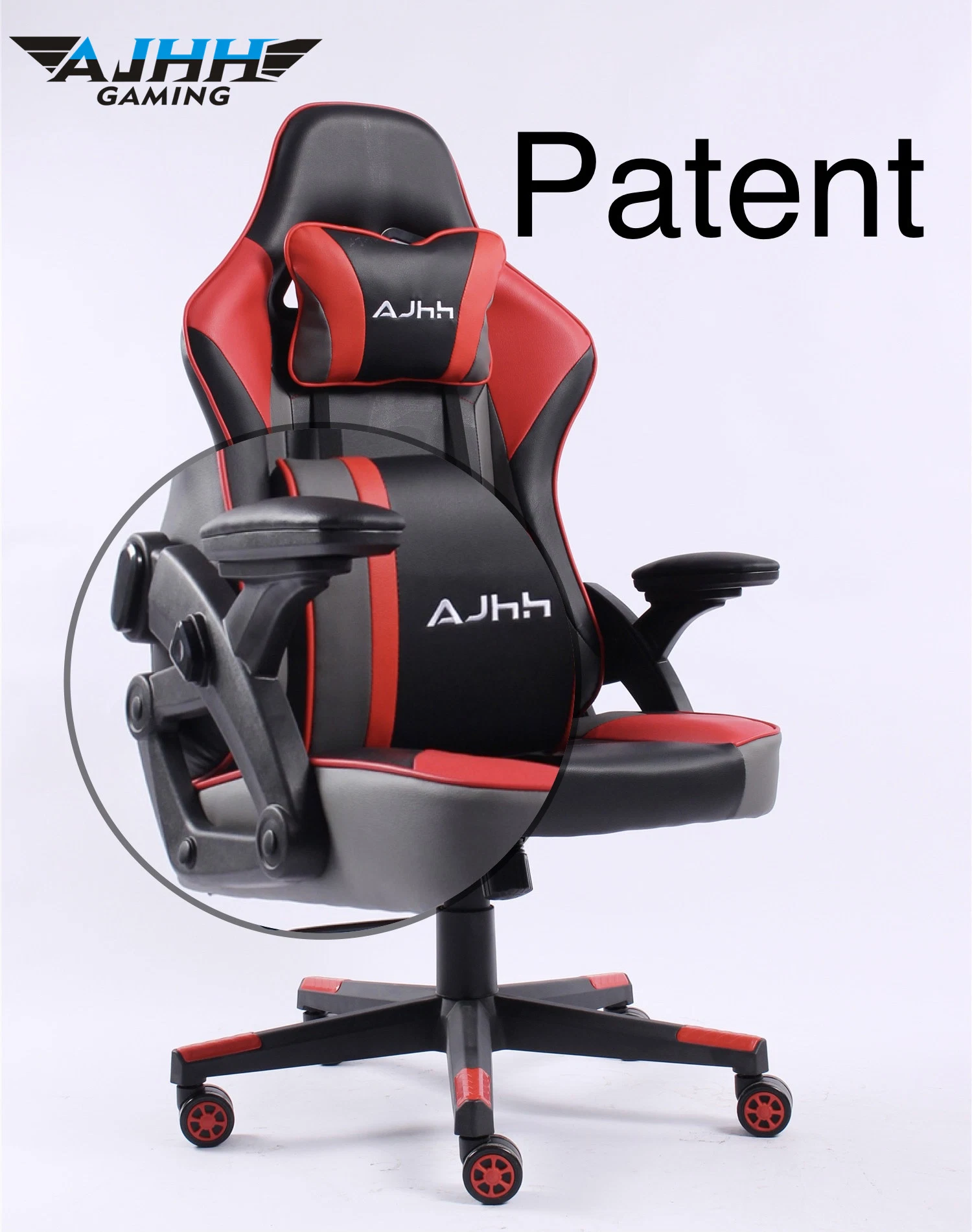 New Patent Armrests Adjustable Gaming Chair Reclining Office Chair