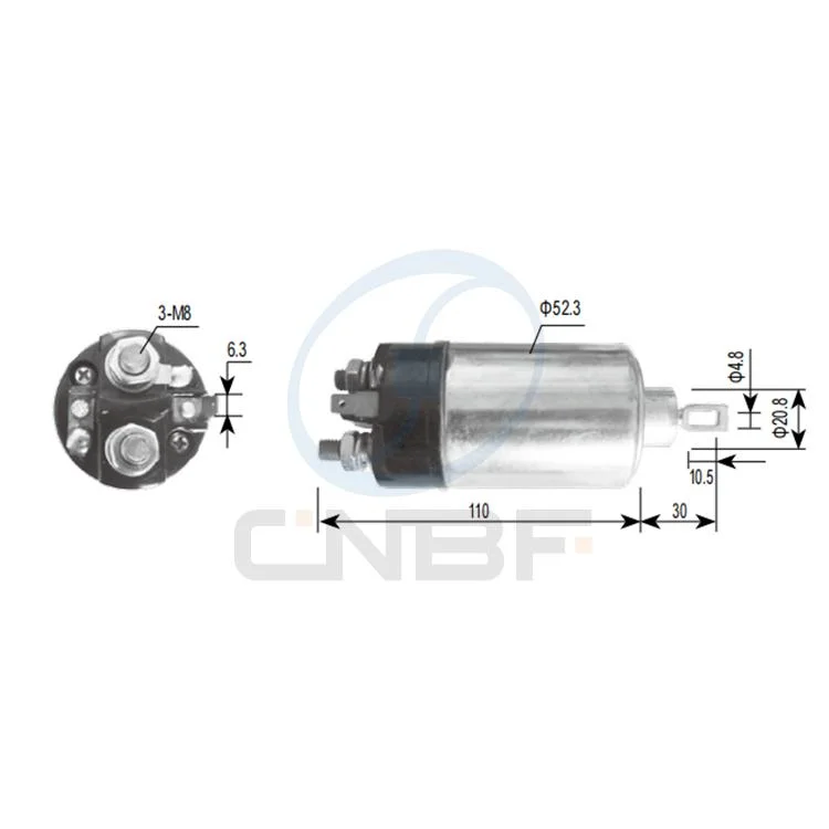 Cnbf volando Auto Parts Piezas de repuesto 12V interruptor electromagnético 1115595