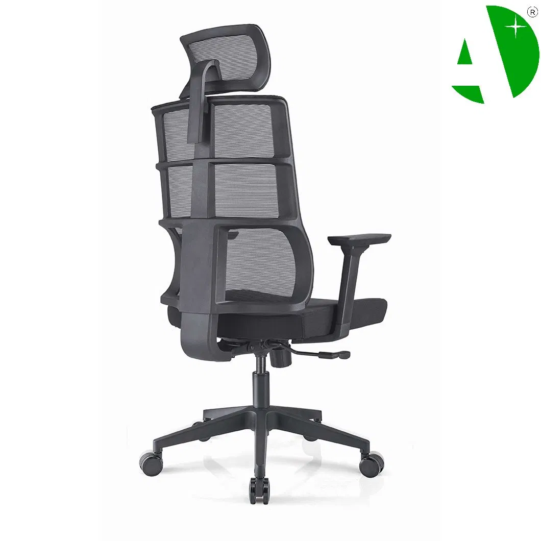 Ergonomisches Netz Holz Leder Swivel Besucher Gaming Bürostuhl Startseite Möbel