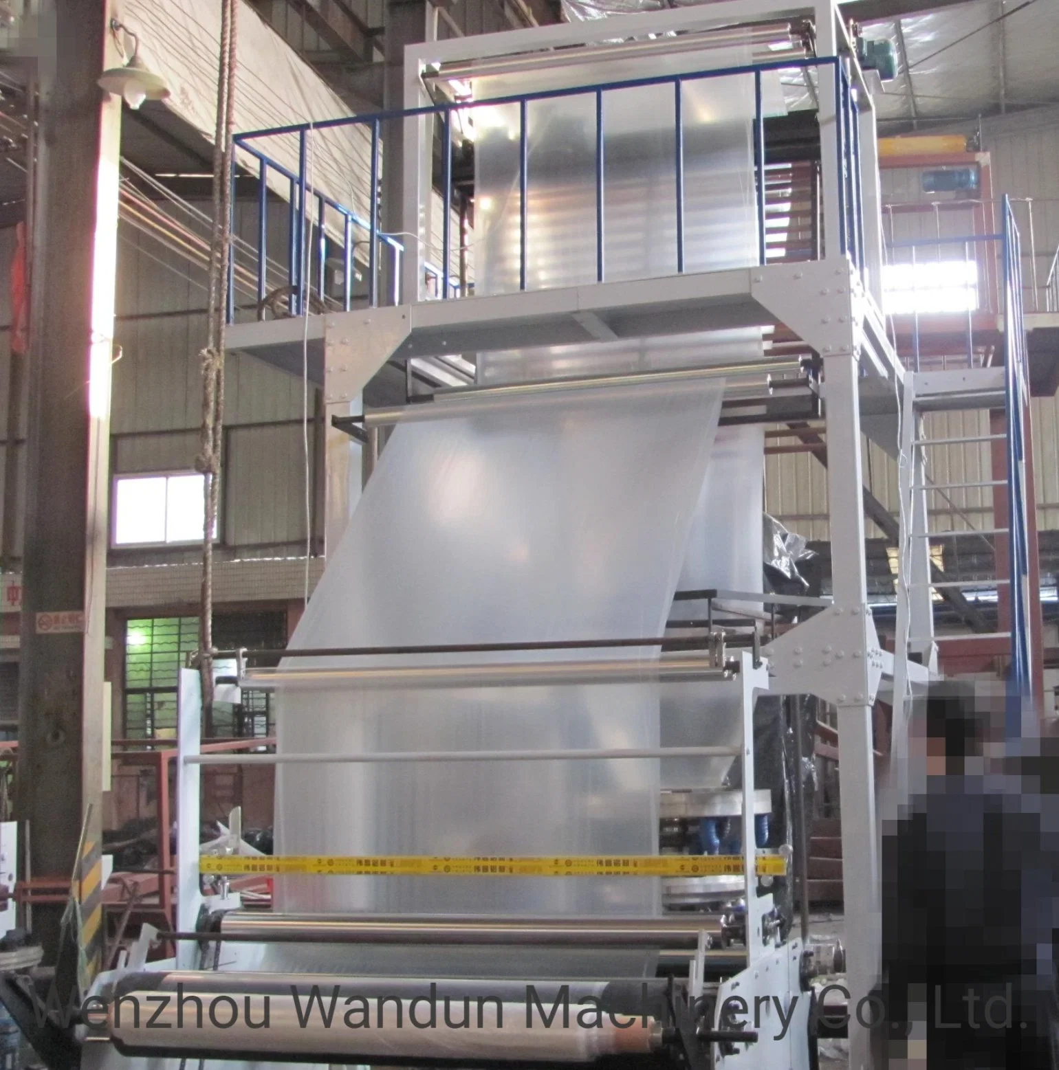 High End Professional Die Head PE Plastic Film Blowing Machine