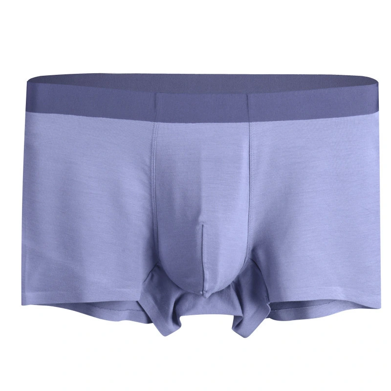 Men's Underwear Modal Boxer Ice Silk Seamless Underwear Wholesale/Supplier Men's Antibacterial Underwear