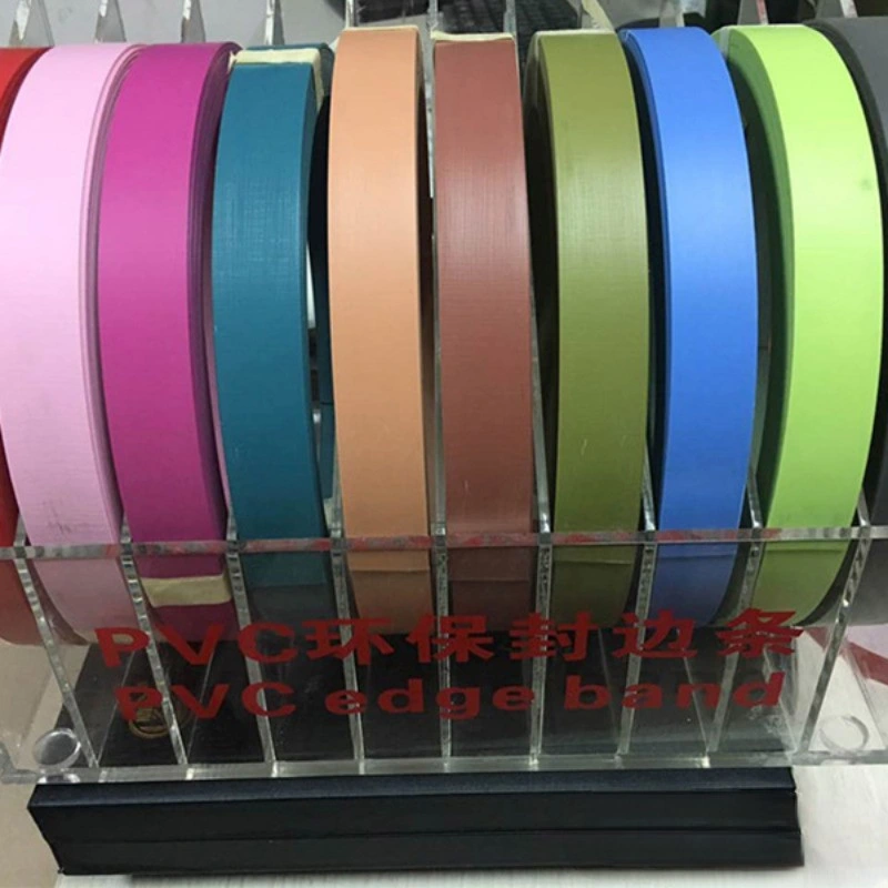 Muster Customization und Top-Qualität Neuartikel Zyk Factory Unicolor Solide matt 1 * 22mm PVC Kantenanband für moderne Möbel