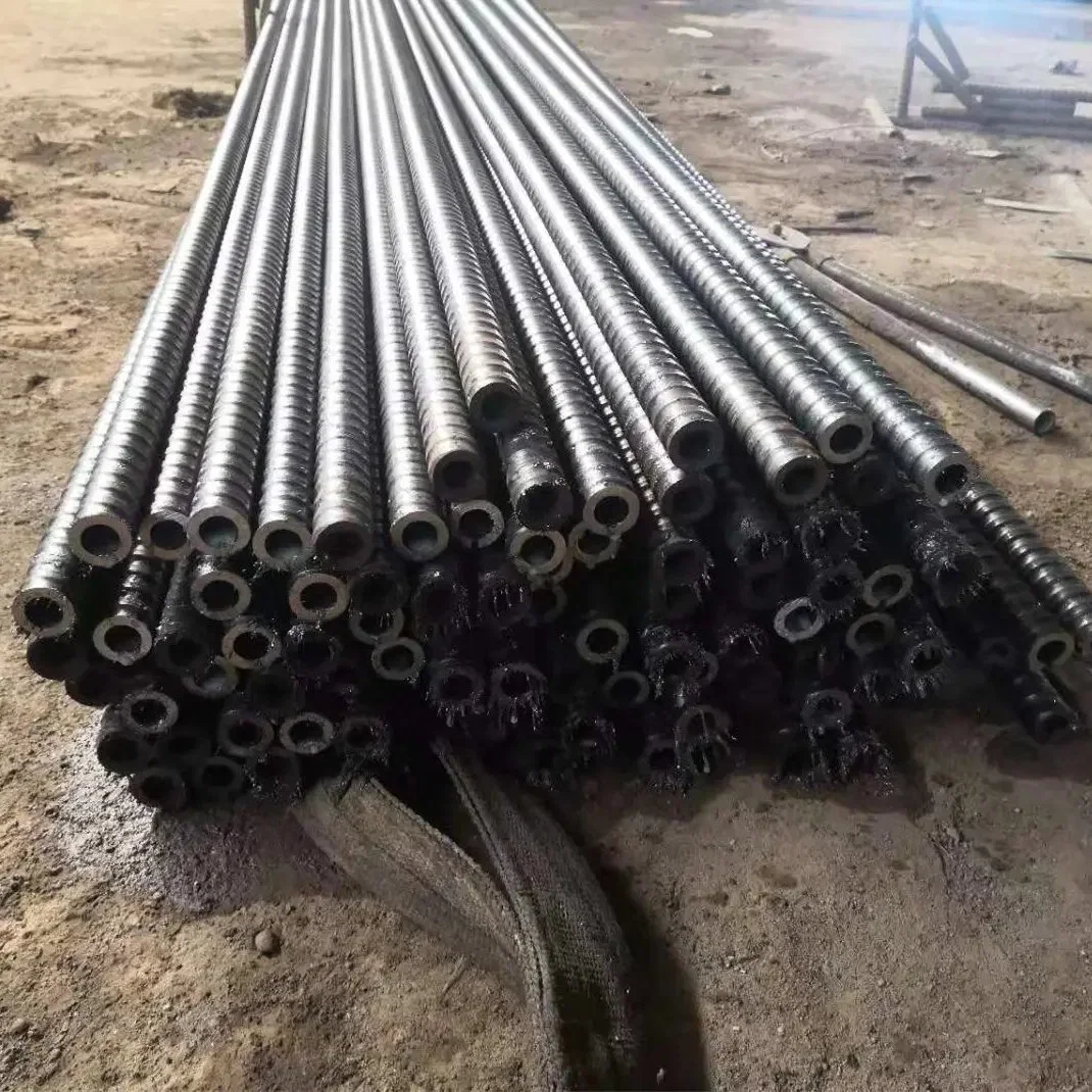 Hollow Anchor Bar Self Drilling Anchors Original Factory Hot DIP Galvanized Self Drilling Rock Anchor Bars