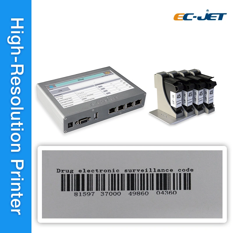 Cosmetic Product Inkjet Printer with Different Coloured Cartridge (ECH802)