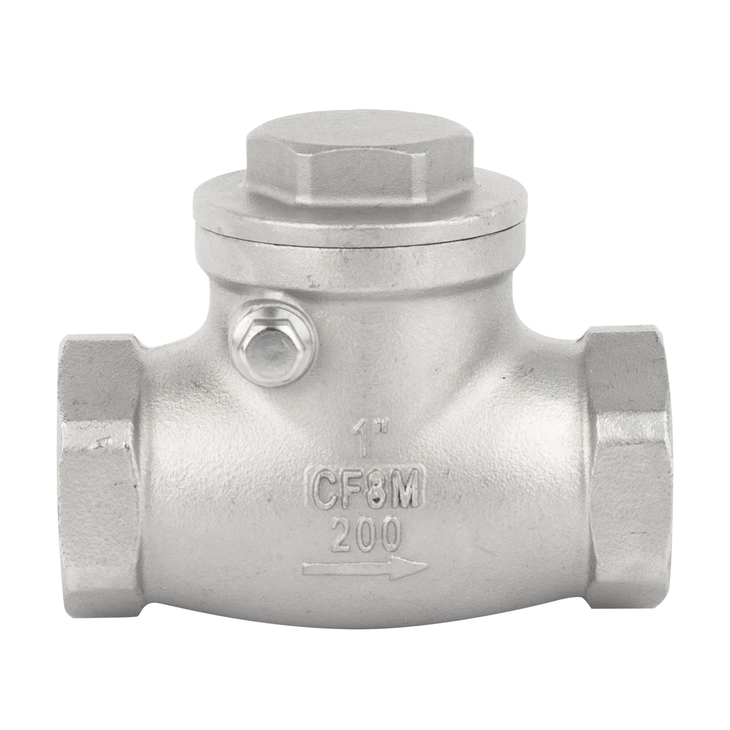 Standard Industry Stainless Steel Thread Swing Check Valve From Original Factory Supplier