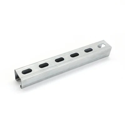 41X21mm 41X41mm HDG Strut Channel Pre-Gavanized U Channel Powder Coated Channel Unistrut