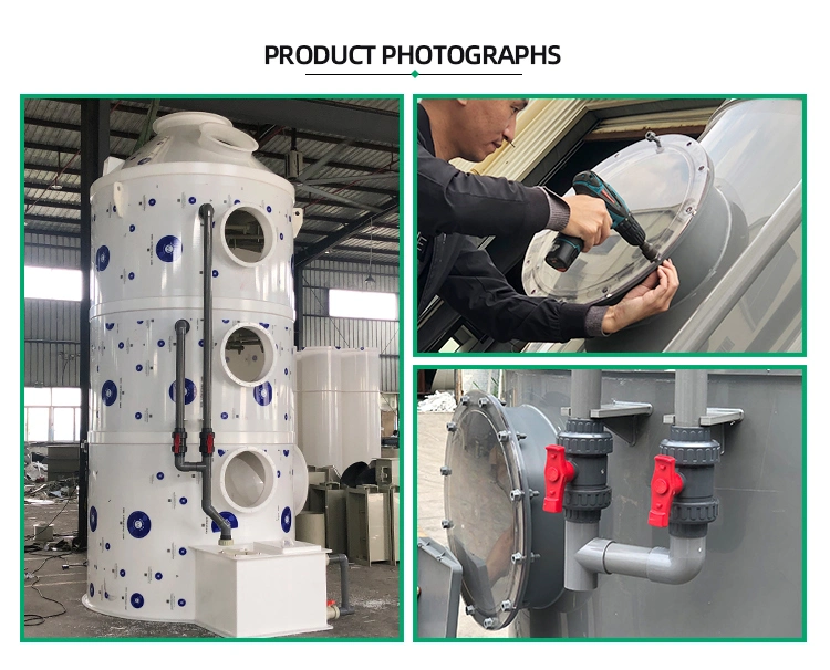 0-60000m3/H Air Volume PP Exhaust Gas Scrubber System