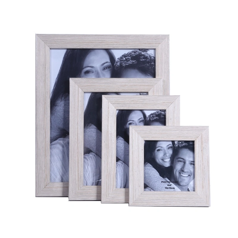 MDF Wood Grain Picture Frames Photo Album Arts & Crafts