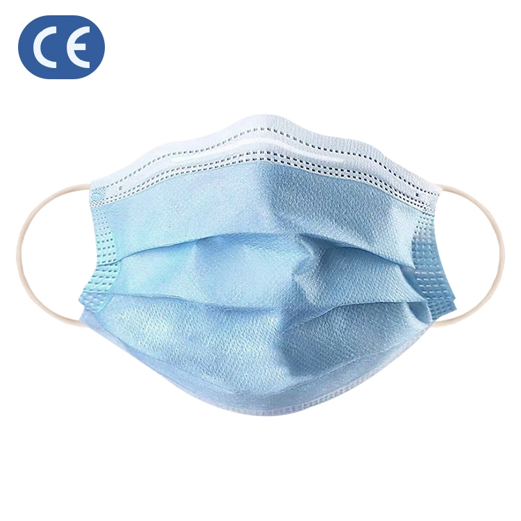 Wholesale/Supplier Fast Delivery Factory Price 3ply Mask Facemask Blue Disposable Face Masks