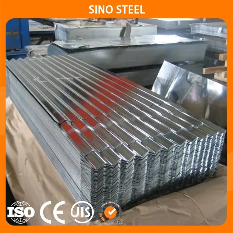 0.17*1000/900*2000 Corrugated Iron Sheet Zinc Coated Galvanized Steel Roofing Sheet