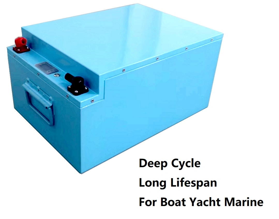 Deep Cycle 48V 100Ah Lithium-Ionen-Batterien für Marine Golf Wagen USV Gabelstapler Solar