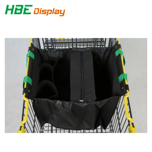 Vegetable and Fruit Grocery Folding Shopping Insulated Freezer Shopping Tote Bag Non Woven Cooler Bag