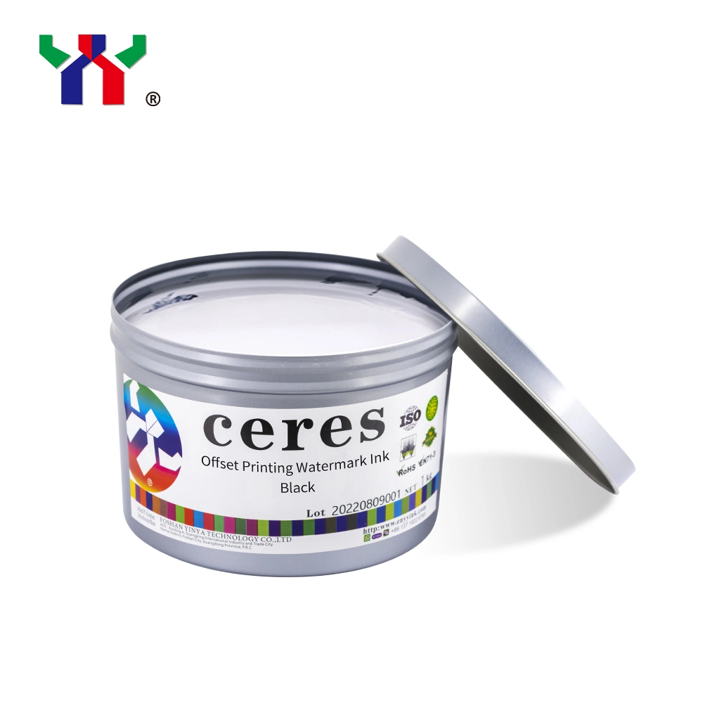 High quality/High cost performance  Screen Printing White Color Watermark Ink for Money Printing, 1kg/Can