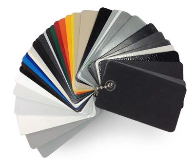 Ral Colors Polyester Powder Coating Metal Finishing