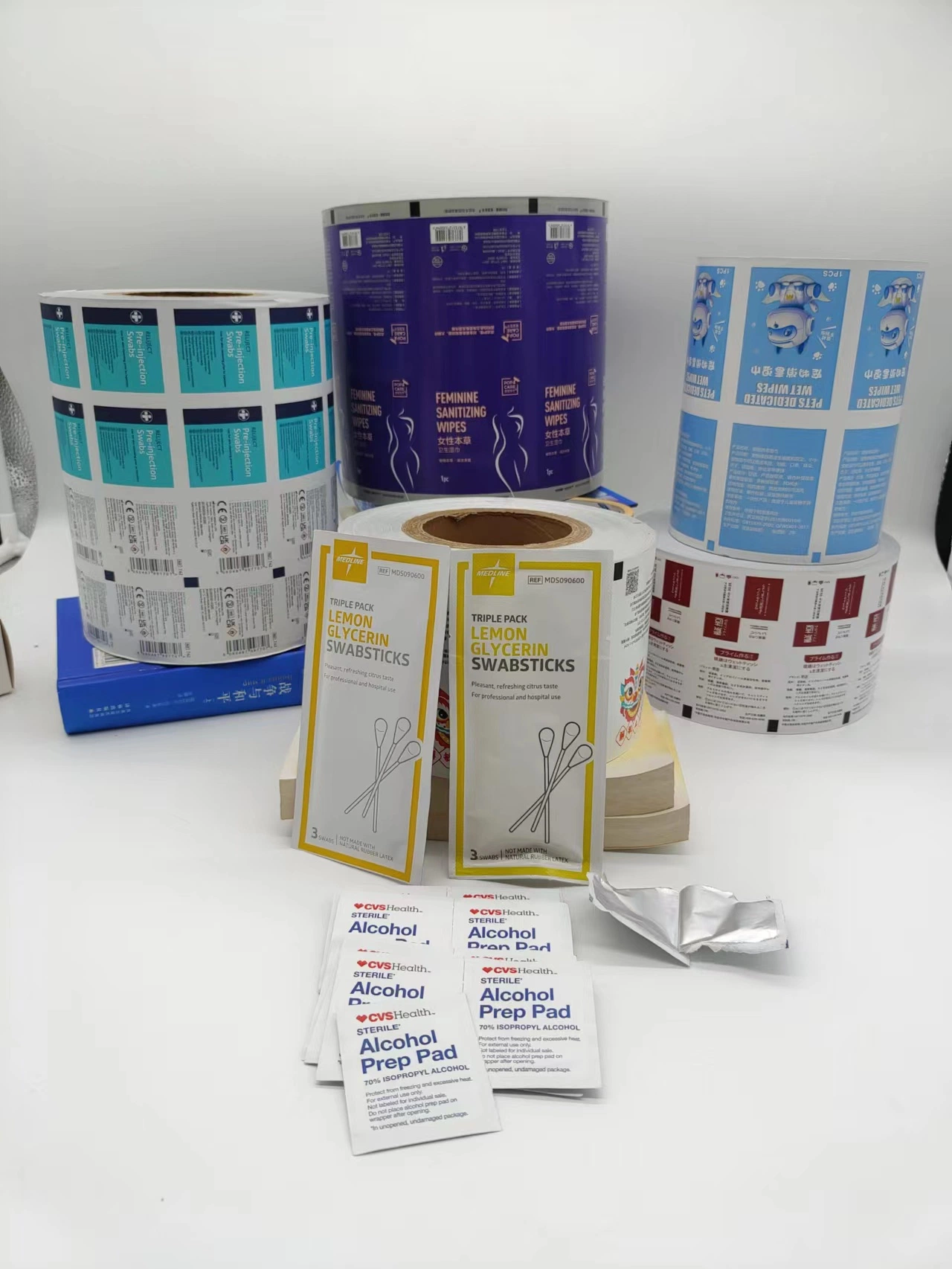 Pharmaceutical Packaging Materials for Medication/Drug/Swab/Prep Pad Packing