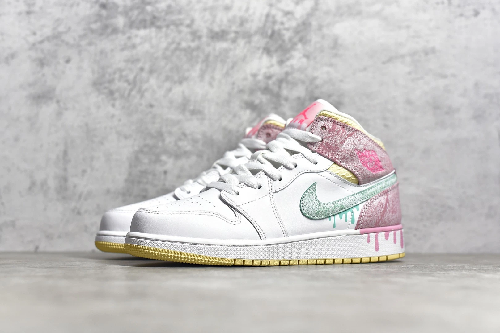 Nike Air Jordan1 milieu de la crème glacée Sneaker occasionnels de basket-ball