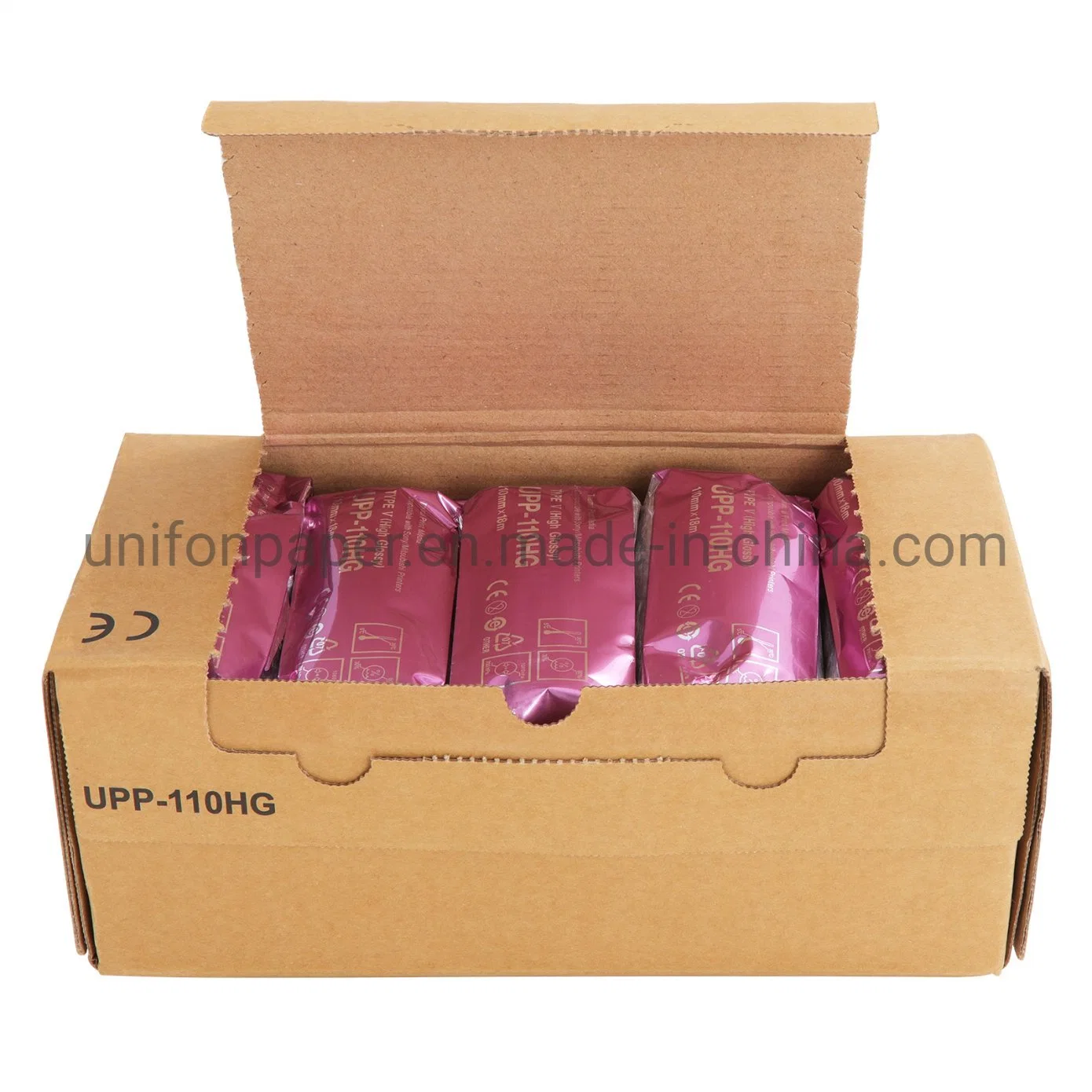 High Glossy Ultrasound Thermal Printing Paper Sony Upp-110hg High Brightness