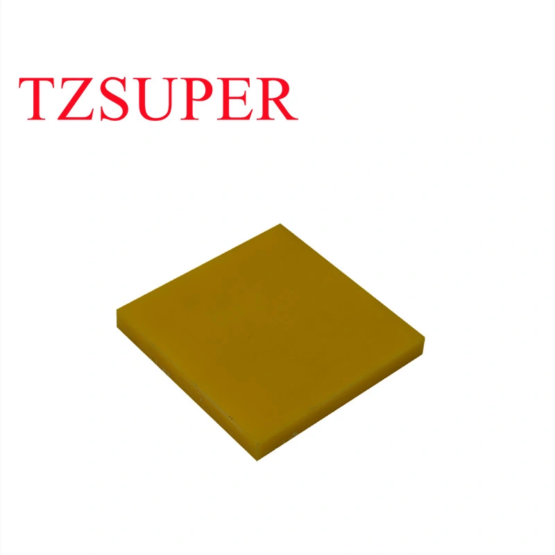 Golden Yellow Oil Filled Cast PA6 Polyamide Plastic Sheet