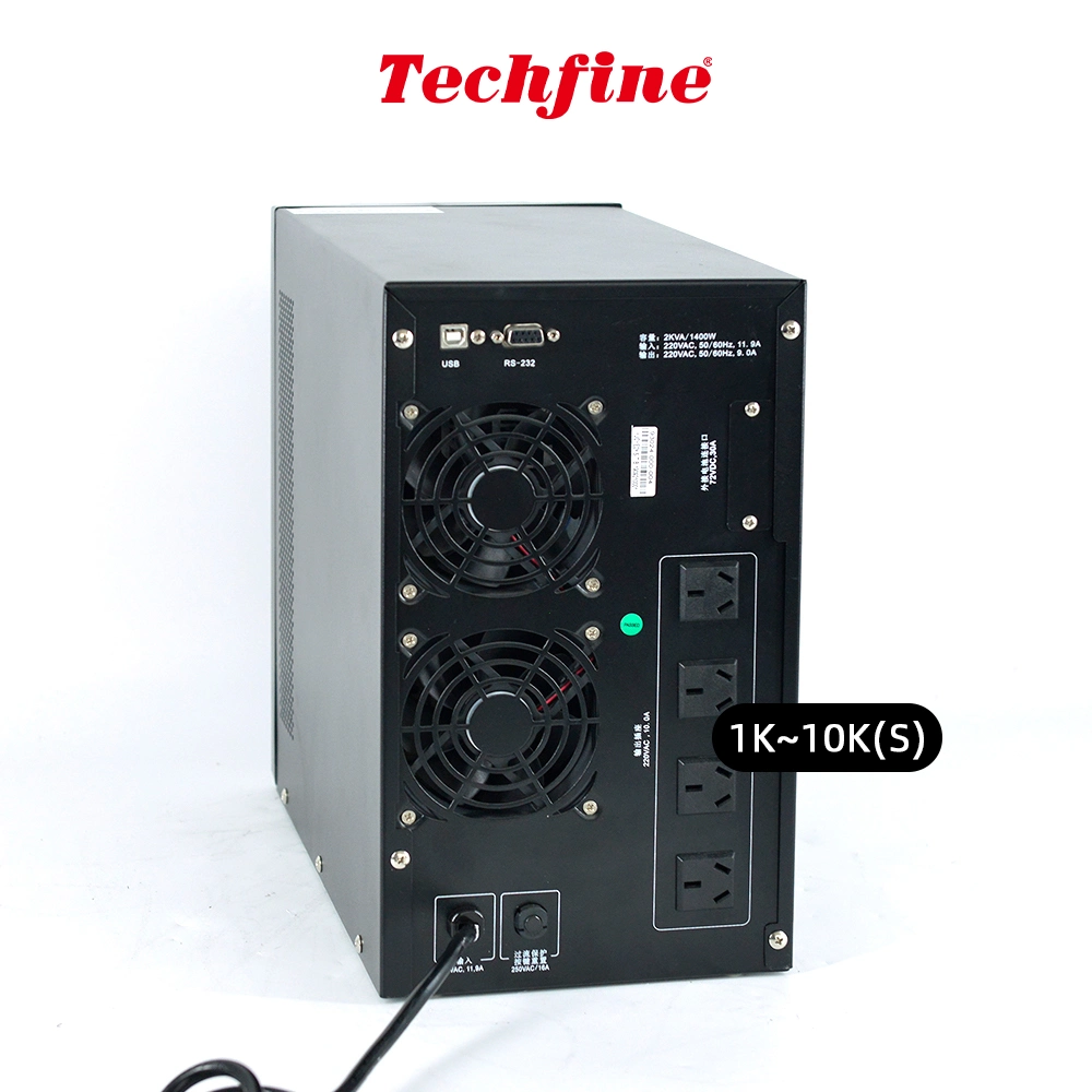 2000va 110V 220V Line Interactive LED Cye Series UPS Power Supply