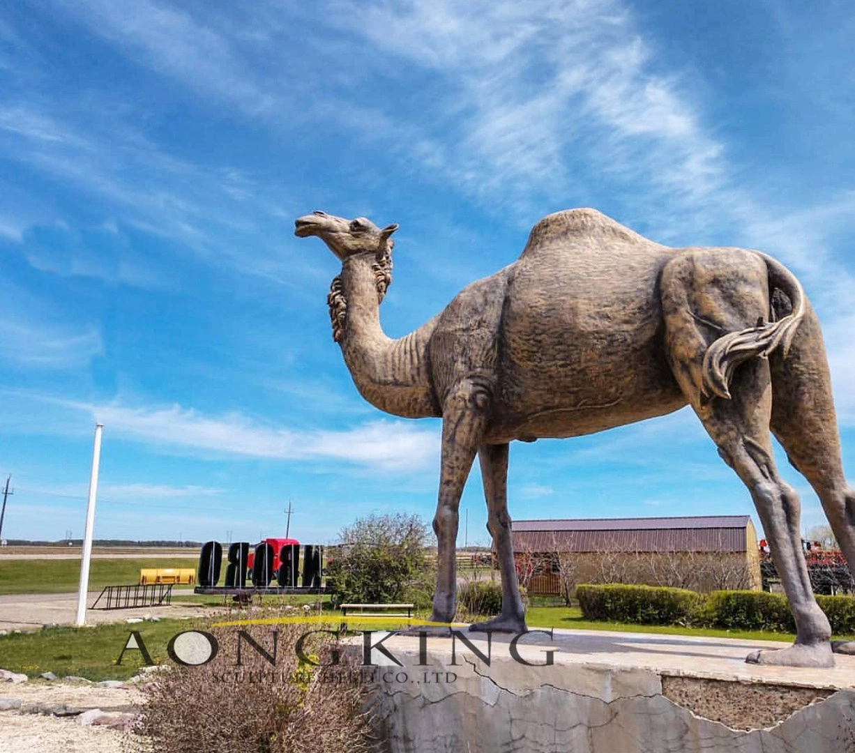 Camel Bronze Sculpture with Strong Body Camel Bronze Statue