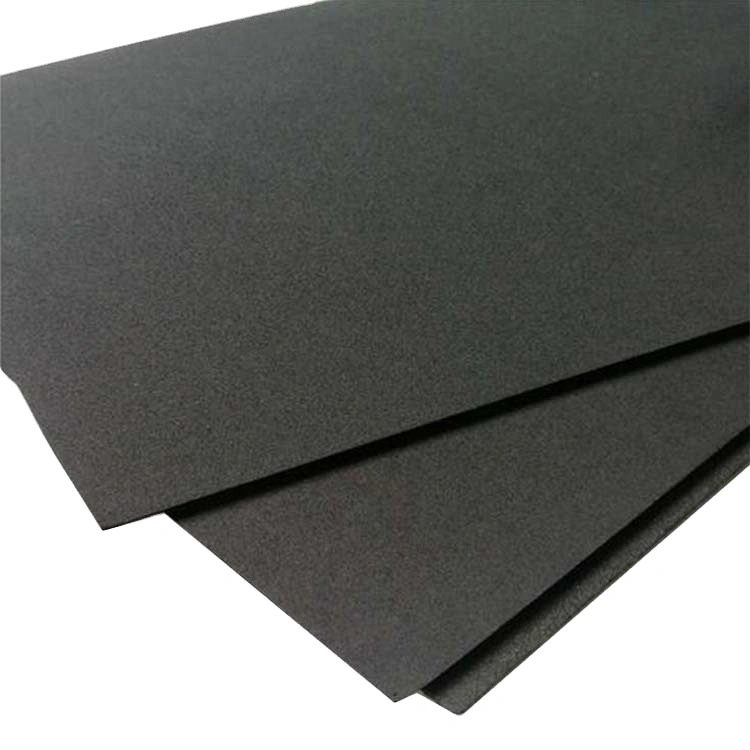 Black Cr Sheet High-Elastic Neoprene Foam Gasket with Punching Adhesive