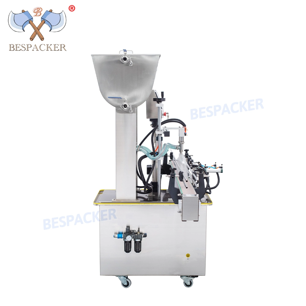 Capping Labeling Paste Liquid Automatic Filling Machine Sealing Device