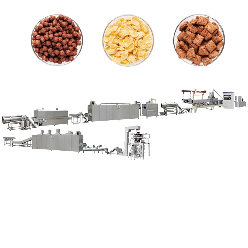 Multifunction Factory Oats Breakfast Packing Cereal Corn Flake Machine