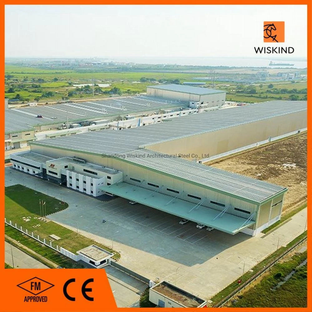 PEB/Prefab/Tekla/Prefab/ Construction en acier bon marché de Chine pour entrepôt/Construction en acier/structure en acier/entrepôt/atelier/stockage/ferme Avec ce/FM