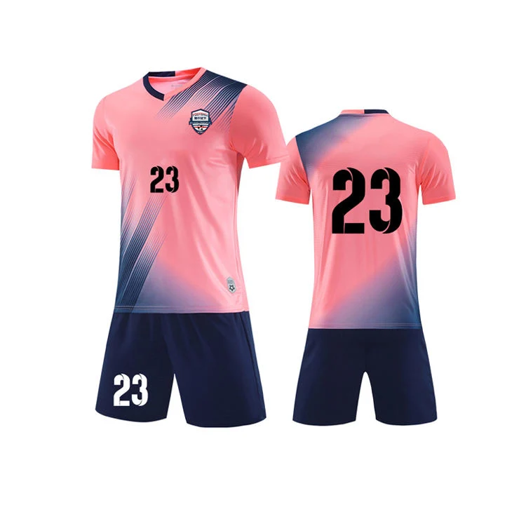 Custom Logo Soccer Uniforms Sets Sports Wear Blank Soccer Jersey Team Training Jersey Football Kits Full Set Soccer Kit