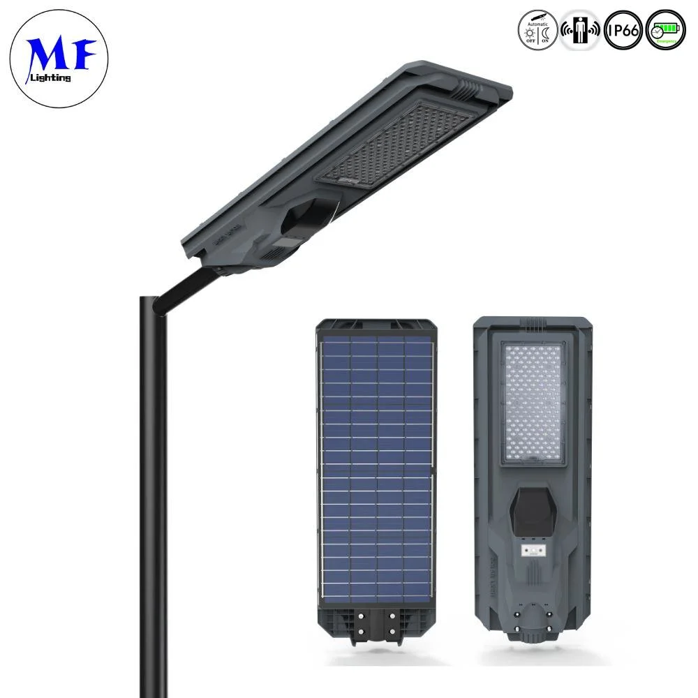 Prix d'usine Étanche IP66 Tout en Un Intégré Solaire LED Rue Lumière Détecteur de Mouvement Caméra Extérieure COB Pelouse Jardin Murale Lumière Routière Lumière d'Inondation Solaire.