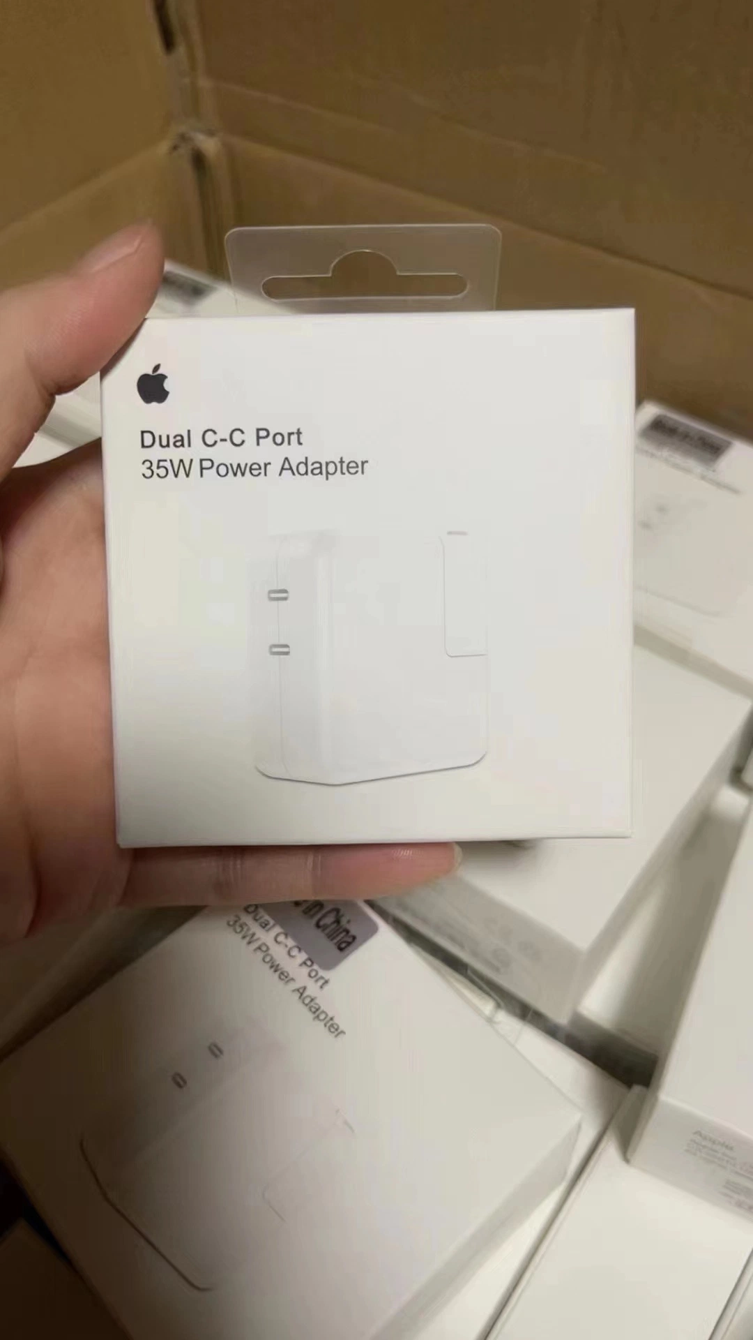 2022 Original Großhandelspreis Handy Ladegerät USB-C+C 35W Power Netzteil Schnellladegerät Dual Adapter für iPhone14 pro Max Mit schnellen und günstigen Sendungen