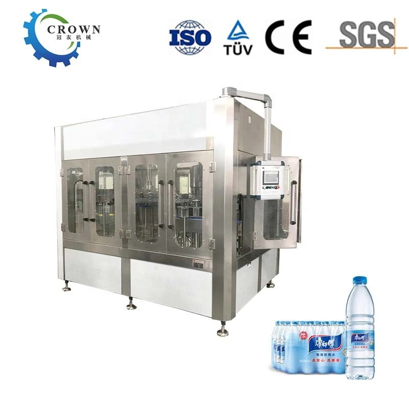 Complete Automatic Plastic Bottle 4-32 Heads Water Bottle Filling Machine Line