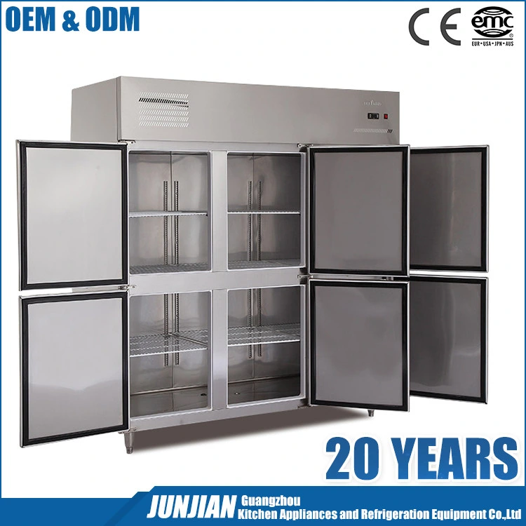 Hotel Refrigerator and Stainless Steel Kitchen Freeze and Upright Fridge Freezer