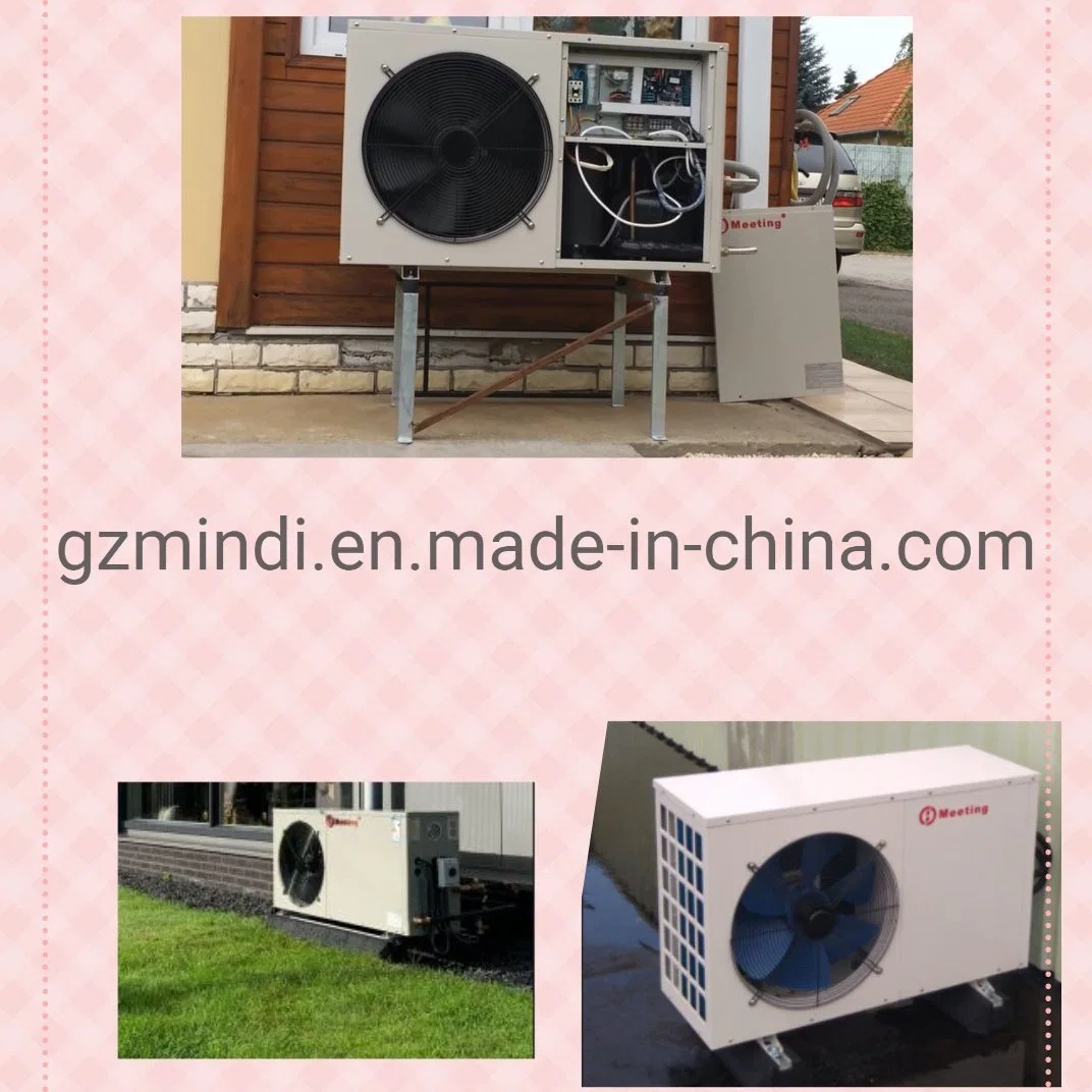 Meeting Max Outlet Water 60c 12kw Air Source Heating Pump for Private House Heating