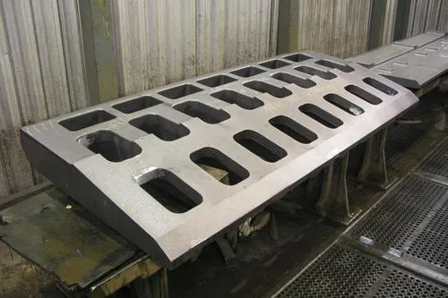 Custom Cast Iron Track Shoe for Crawler Crane