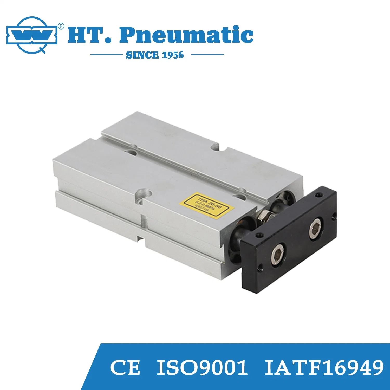 Customized Standard ISO15552 Cylinder Non-Standard Aluminum Straight Stroke Cylinder Pneumatic Actuator