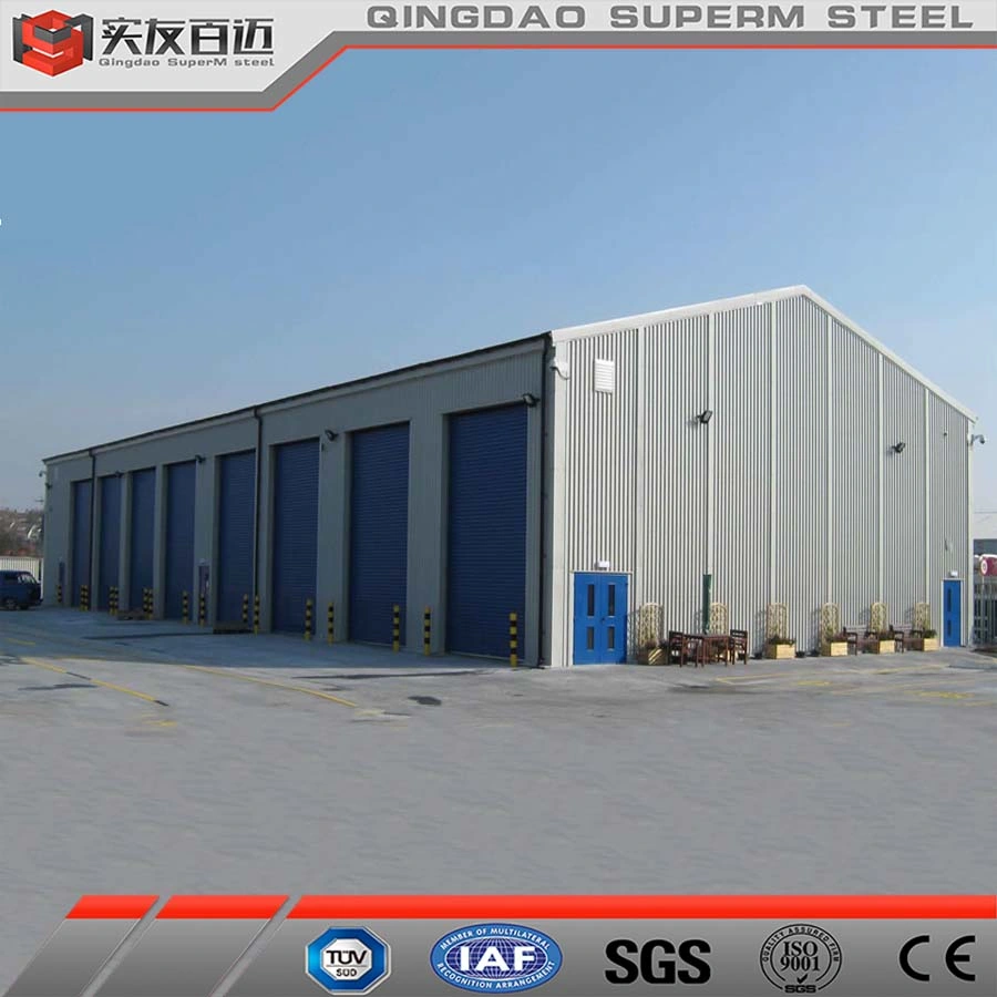 Insulation Sandwich Panel Prefab House Prefabricated Steel Structure Building Construction Material Price Sorage Warehouse Truck Garage with Carport Shed