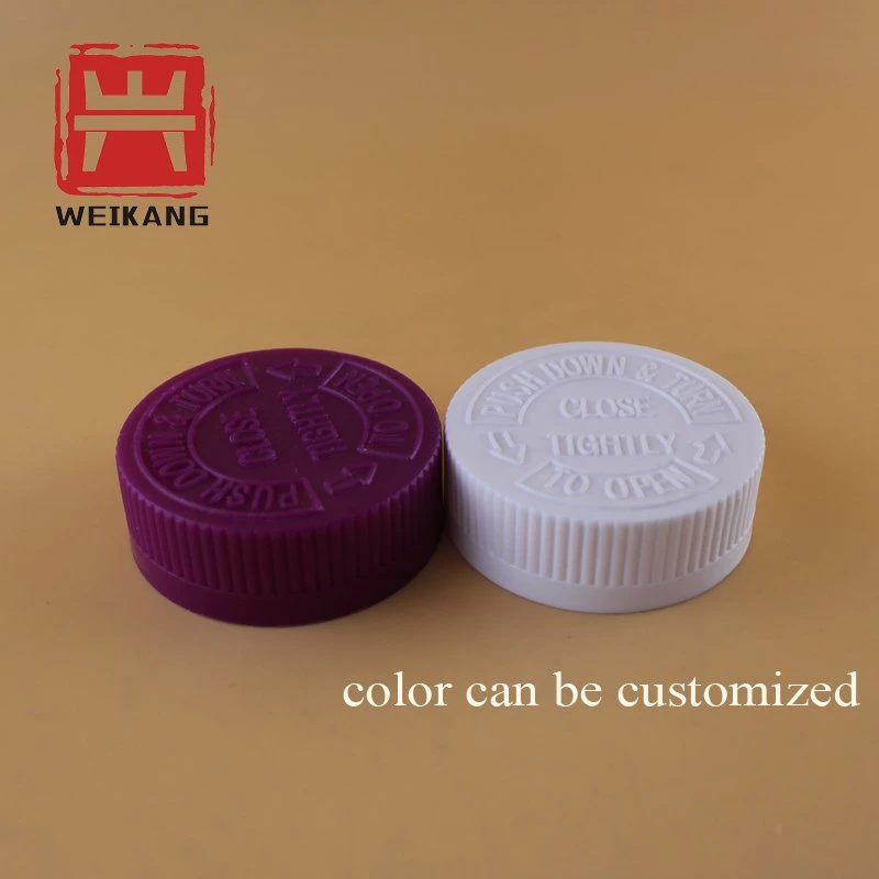 38/410 Plastic Pill Bottle Cap, Plastic CRC Cap, Child Proof