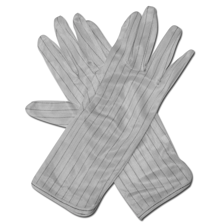 Industrial Work Protection ESD Anti-Static Safety PU Palm Coated Gloves